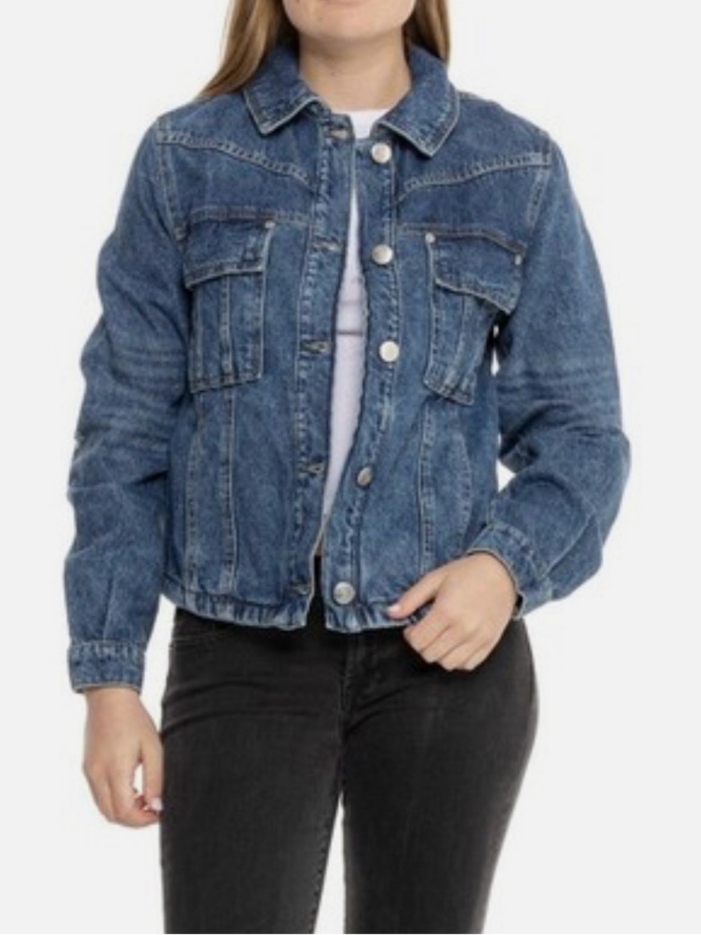 Free People We the Free Jade Denim Jacket